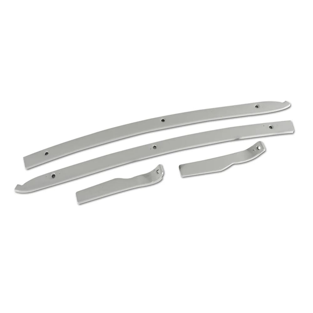 C3 1970-1975  Corvette Natural Finish Rear Quarter Panel Retainer Set - Convertible