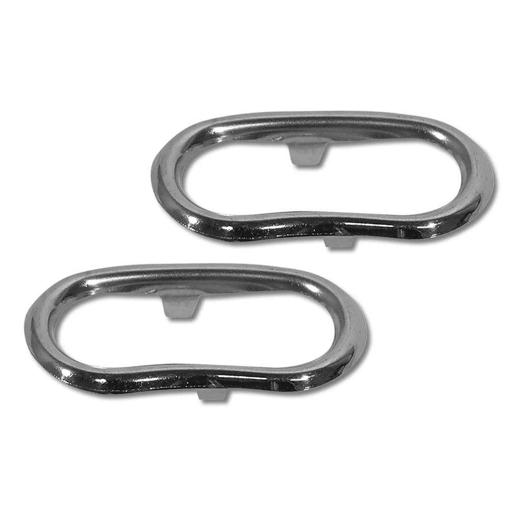 C1 1958-1961 Corvette Door Opening Bezels - Pair