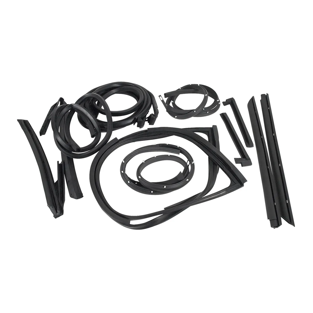 C3 1969 Corvette Weatherstrip Kit - Body Coupe 69M - 10Pc