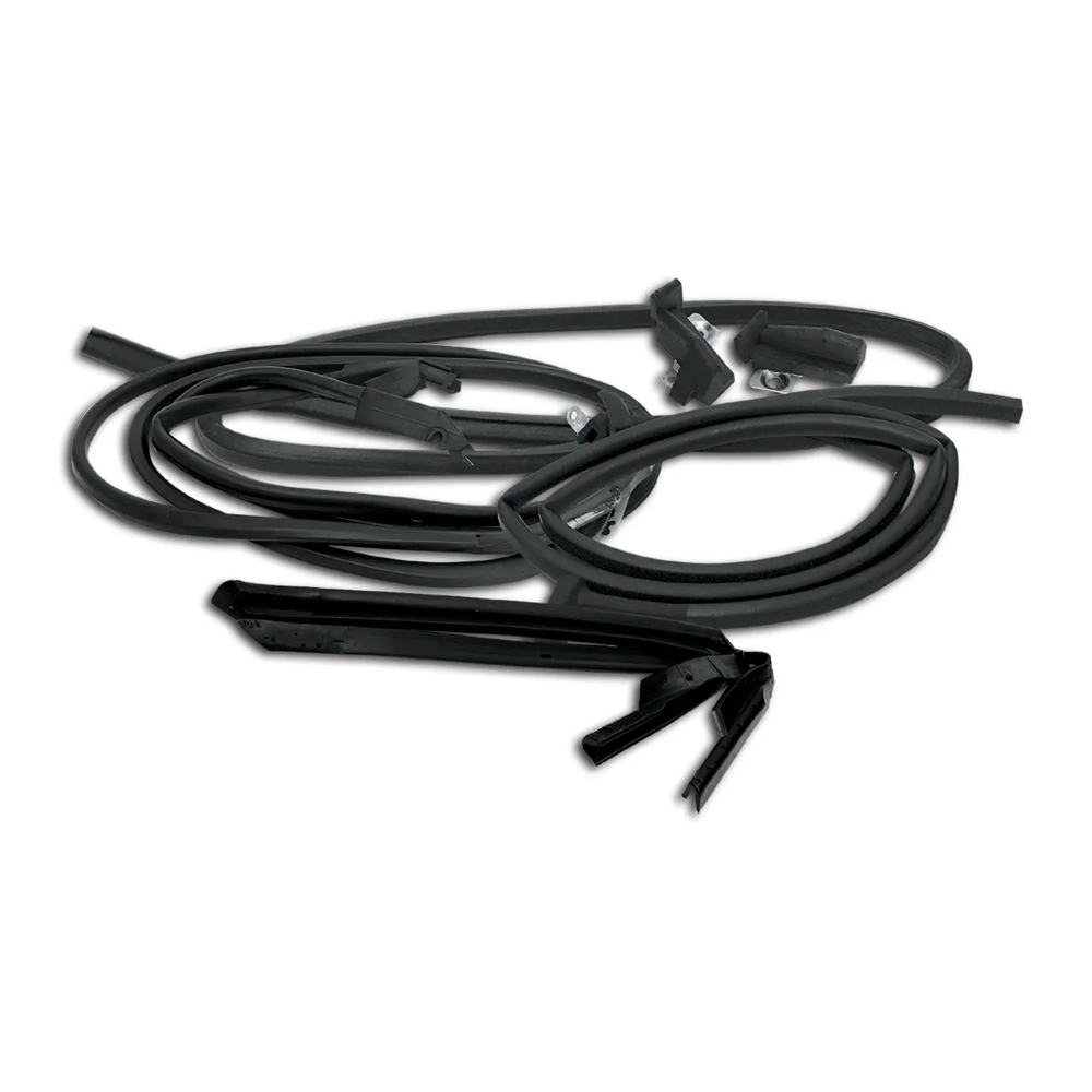 C3 1969-1972 Corvette Weatherstrip Kit - Body Convertible 69L - 8Pc