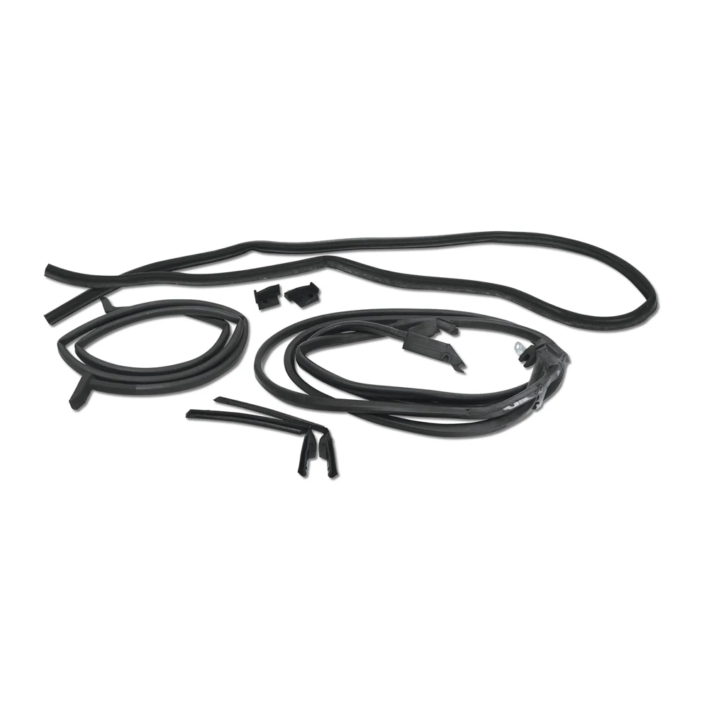 C3 1969 Corvette Weatherstrip Kit - Body Convertible 69E - 8Pc