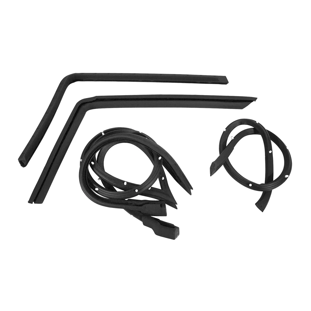 C3 1968-1975 Corvette Weatherstrip Kit - Hardtop 4Pc