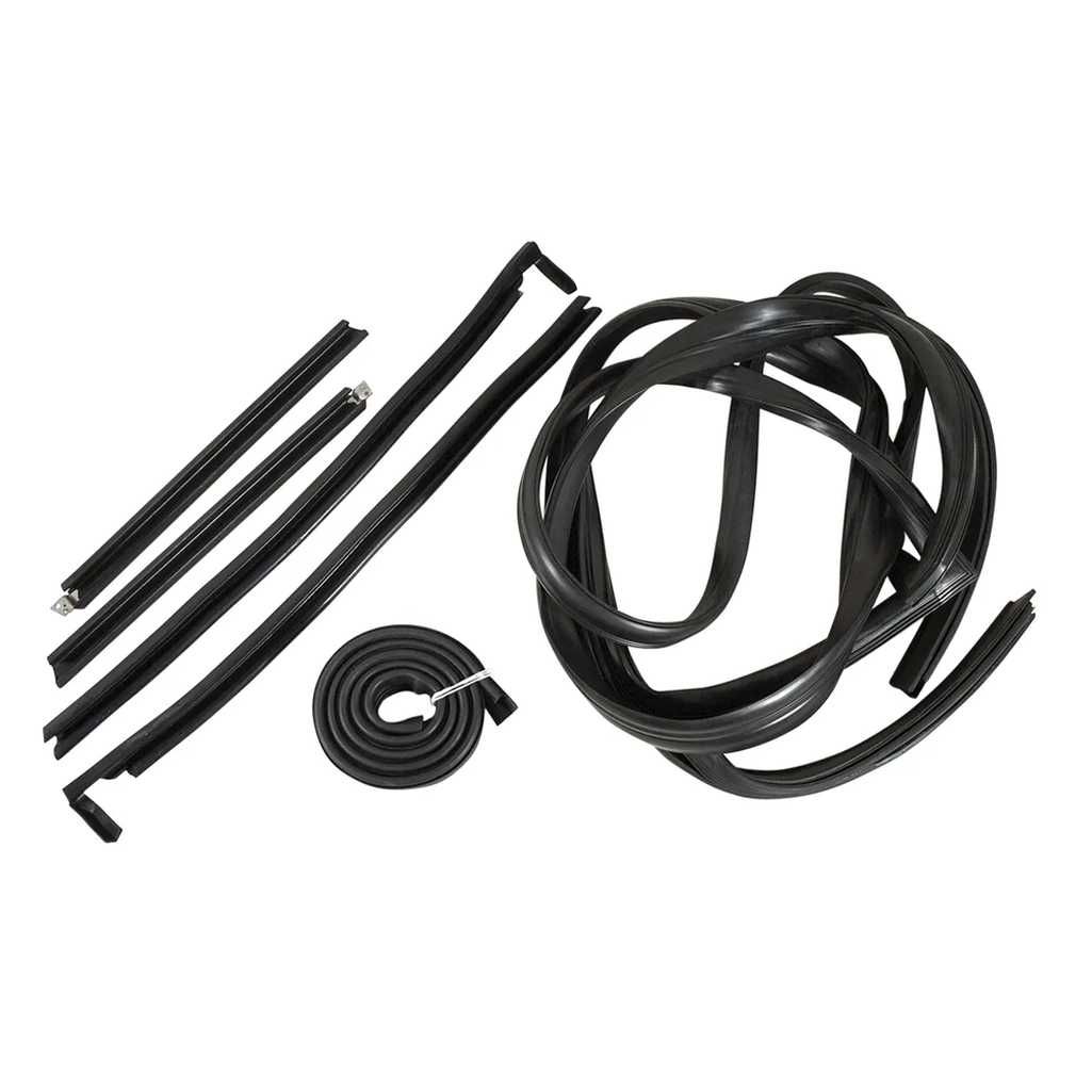 C1 1956-1962 Corvette Weatherstrip Kit - Hardtop 6Pc Replacement