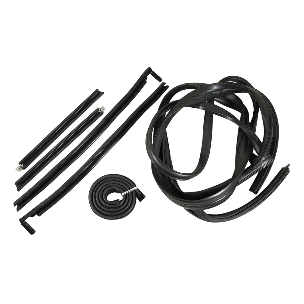 C1 1956-1962 Corvette Weatherstrip Kit - Hardtop - 6Pc Replacement