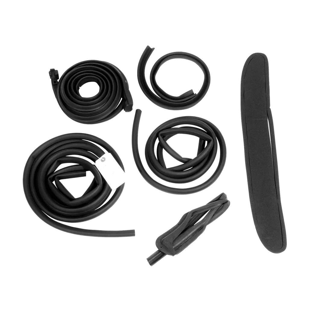 C1 1959-1960 Corvette Weatherstrip Kit - Body 8Pc - 1959 Late