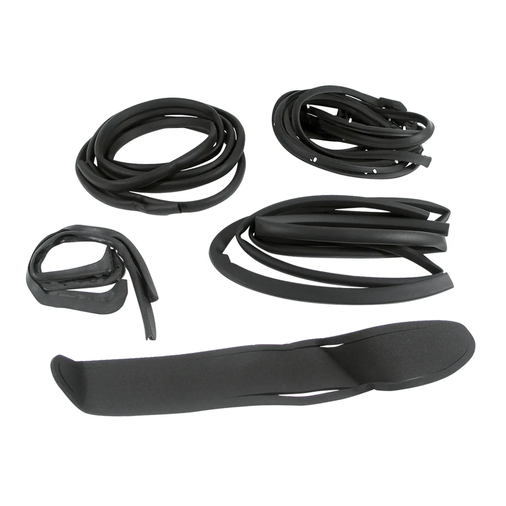 C1 1961-1962 Corvette Weatherstrip Kit - Body 8Pc