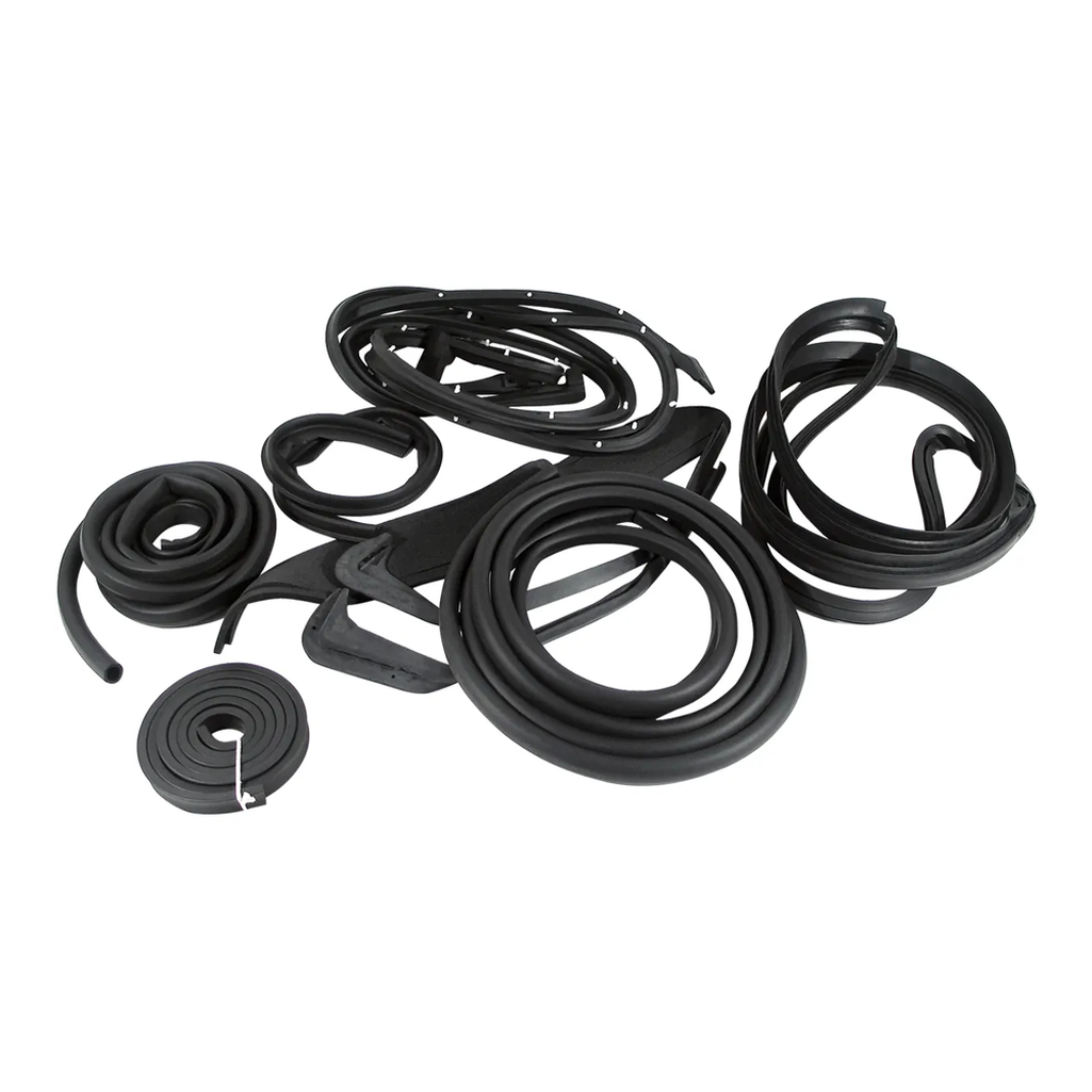 C1 1961-1962 Corvette Weatherstrip Kit - Body 16-Pc