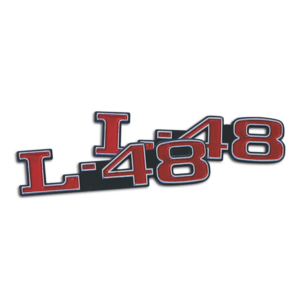 C3 1973-1979 Corvette Emblems - Hood L-48