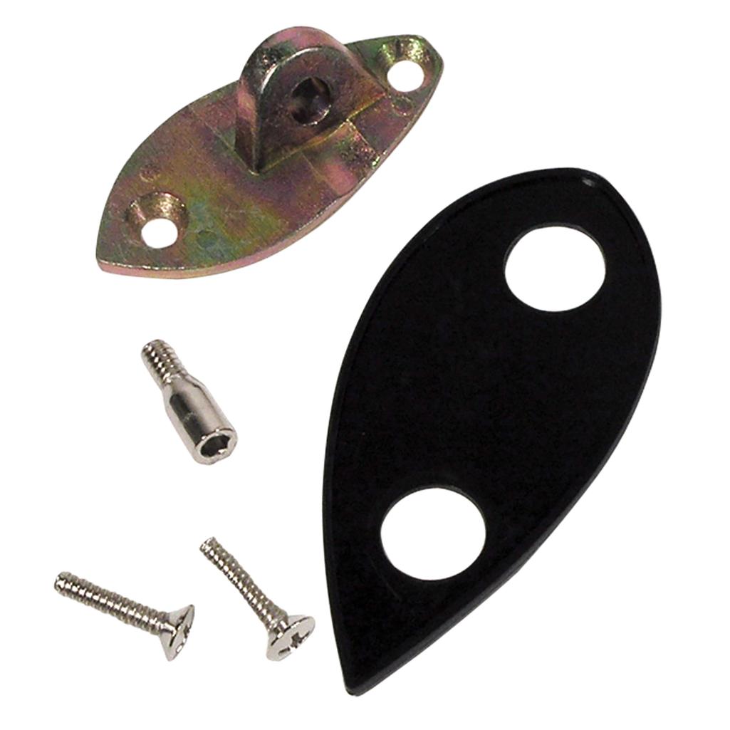 C3 1968-1979 Corvette Outside Mirror Mount Kit, LH