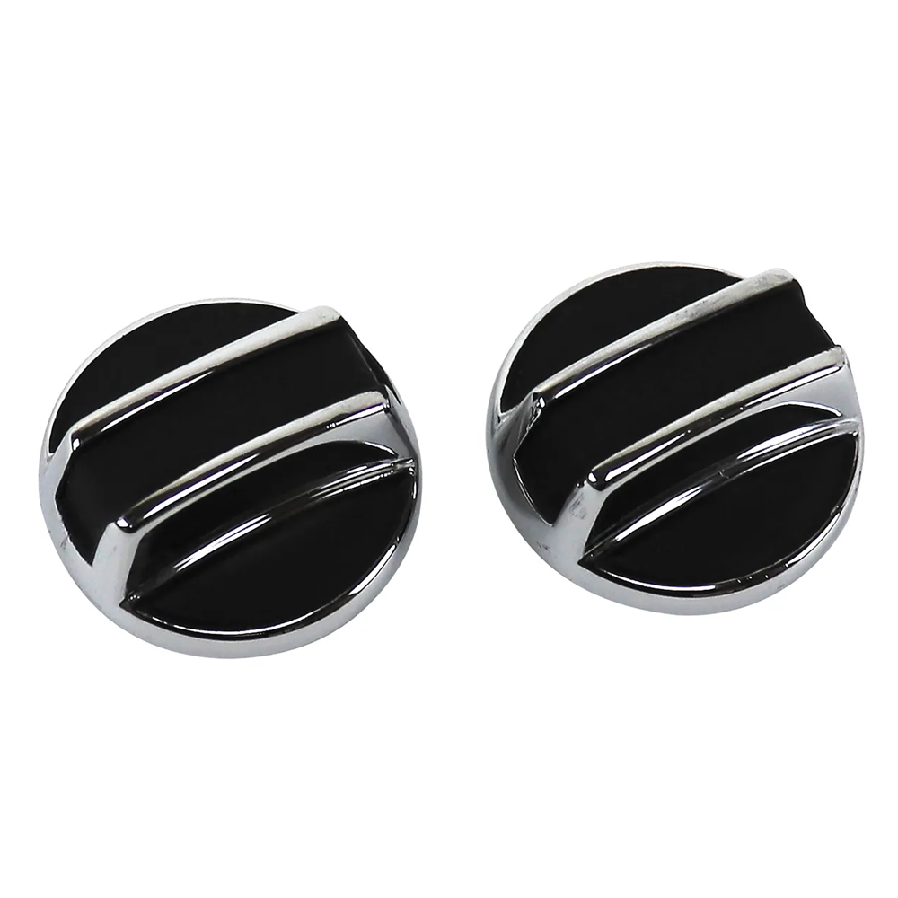 C3 1968-1977 Corvette Door Lock Knobs - Inside - Reproduction