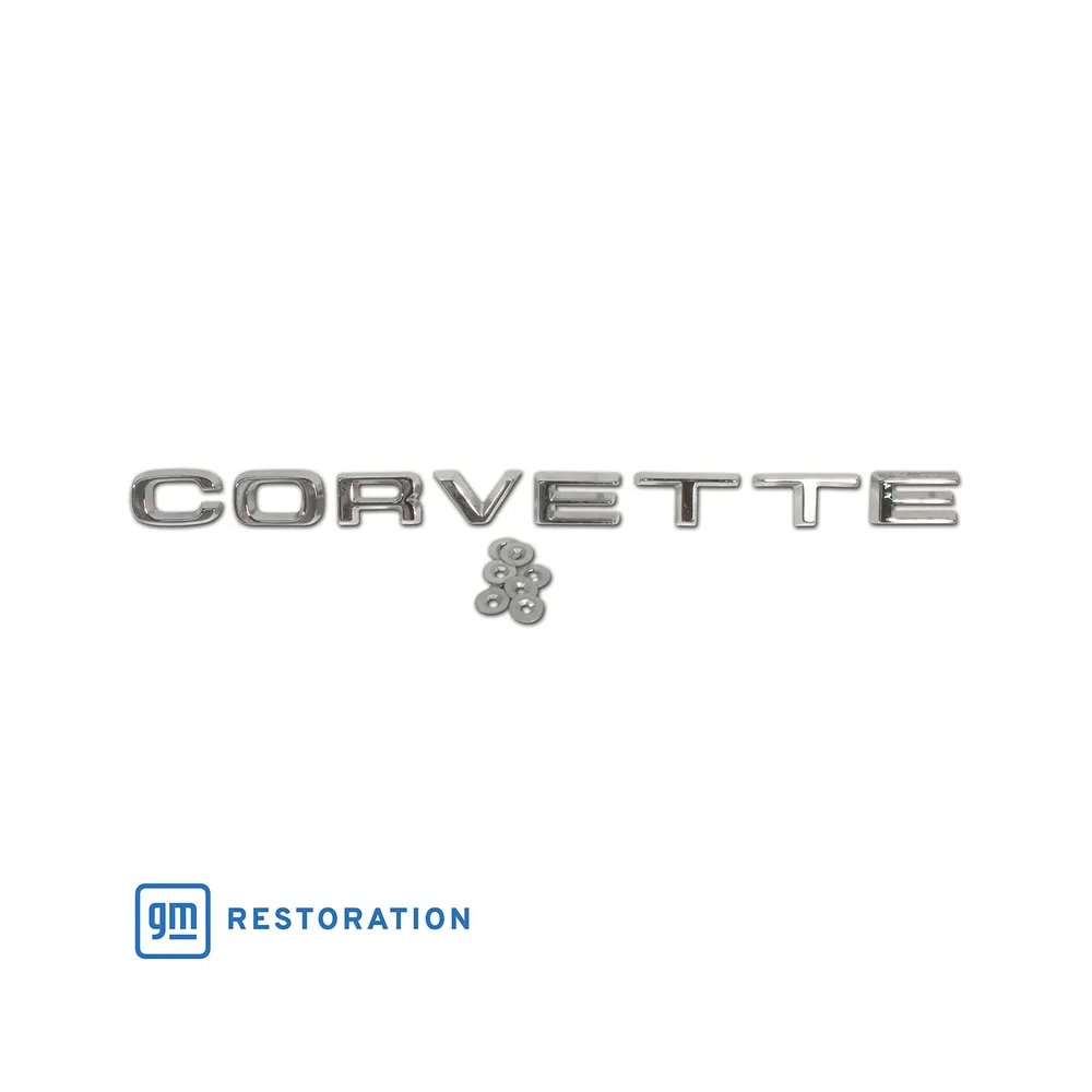 C3 1974-1975 Corvette Rear Bumper Letters