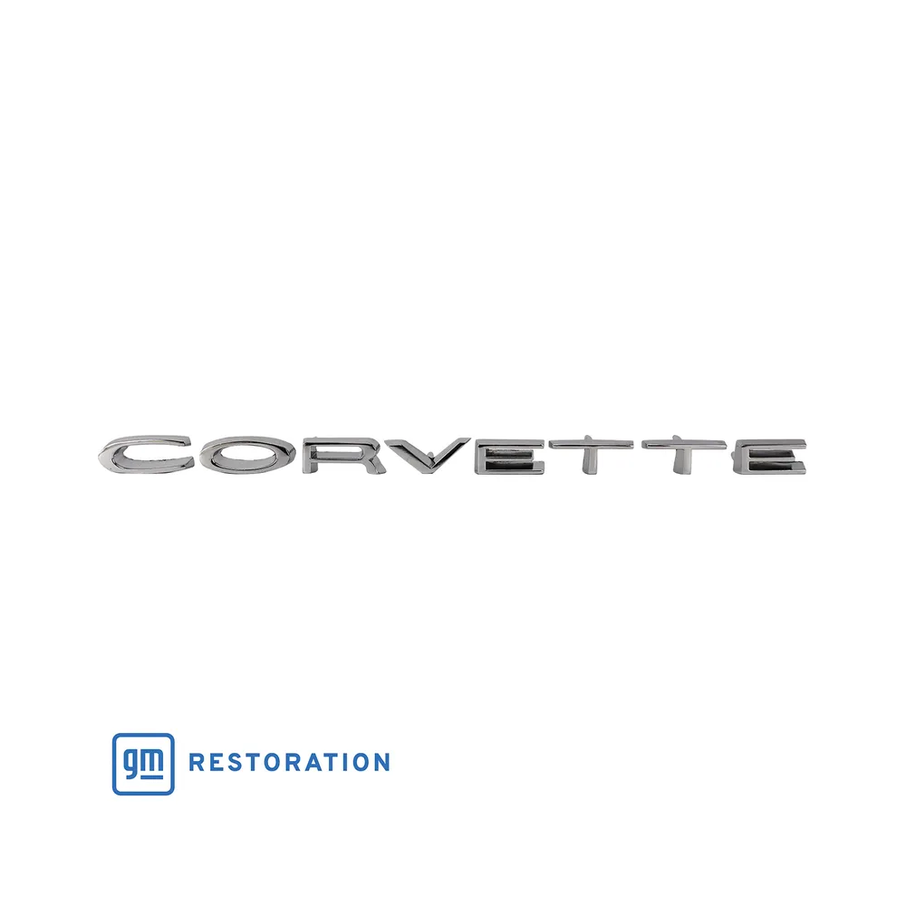 C3 1968-1973 Corvette Rear Bumper Letters