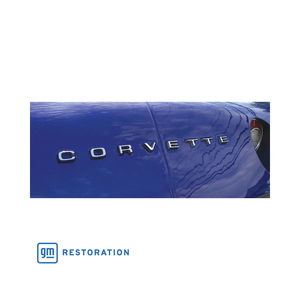 C3 1968-1973 Corvette Rear Bumper Letters