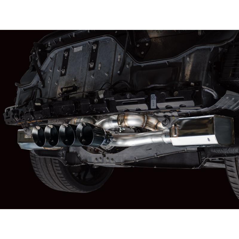C8 Corvette Z06 AWE Tuning Switch Path Cat-Back Exhaust - Diamond Black Tips
