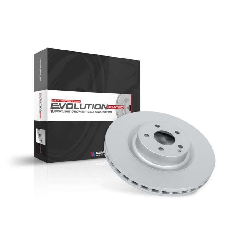 Corvette C8 Power Stop Evolution Coated Front Rotor Z51 2020-2024