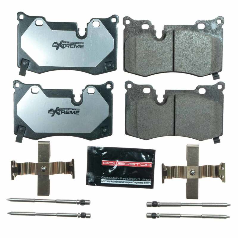 Corvette C8 Base Power Stop Rear Z26 Extreme Street Brake Pads w/Hardware Non Z51 2020-2024