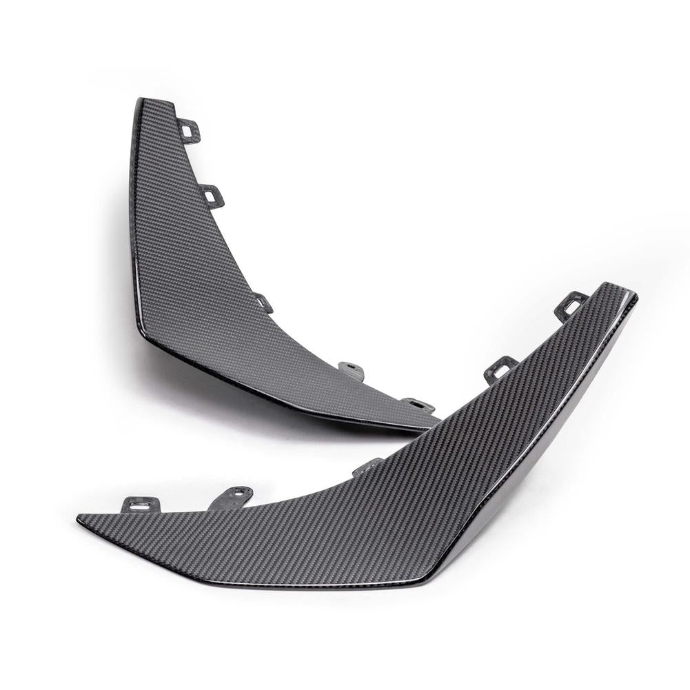 Corvette C8 Z06 Gloss Carbon Fiber Dive Planes:2023-2026