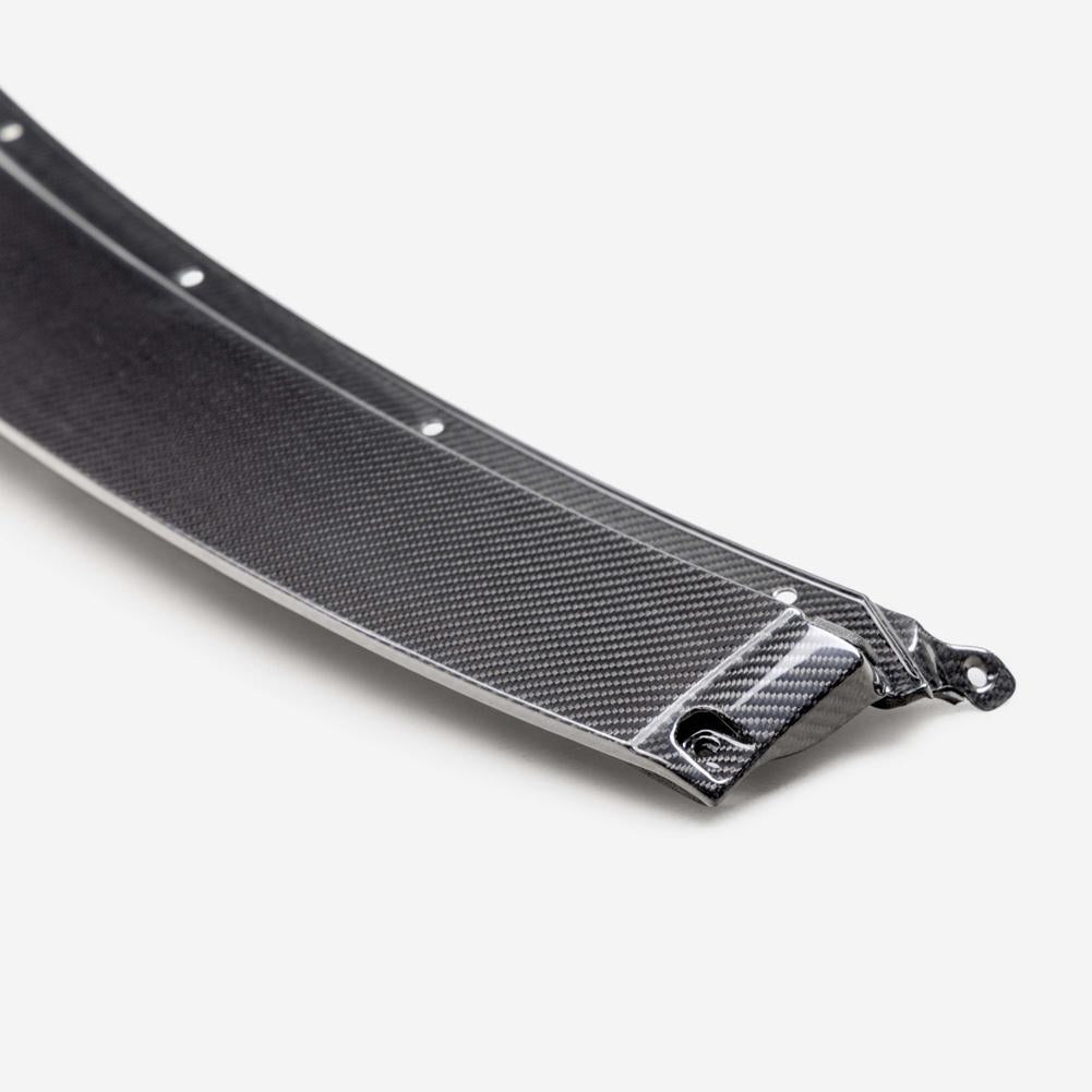 Corvette C8 Stingray/Z06 Gloss Carbon Fiber Windshield Upper Applique:2020-2026