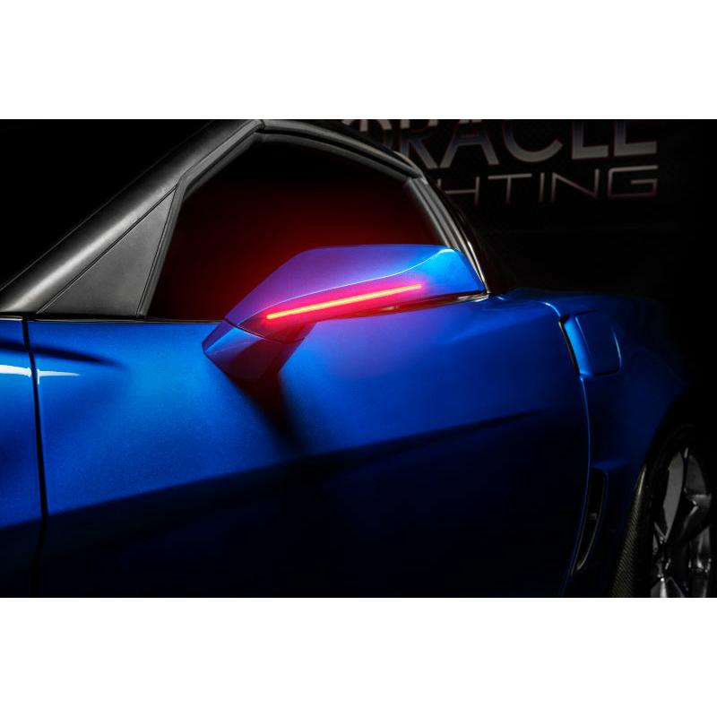Oracle 05-13 Chevrolet Corvette C6 Concept Side Mirrors - Unpainted - No Color