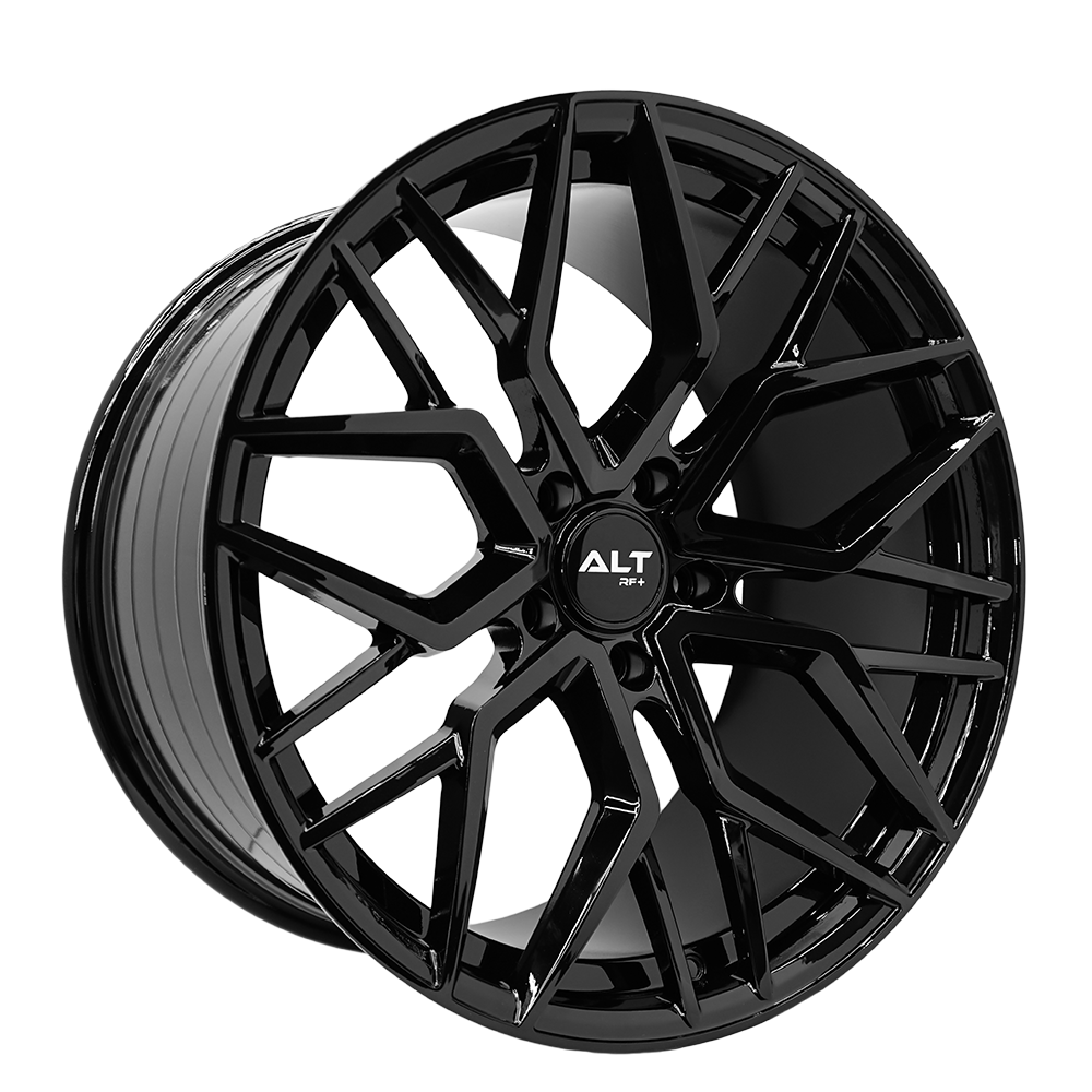 C8 Corvette Wheels ALT Velocity - Rotary Form Set : Gloss Black