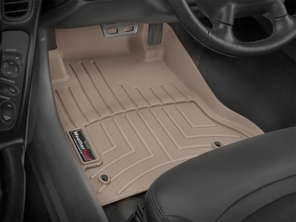 WeatherTech DigitalFit Front FloorLiner for Chevrolet Corvette C5 (1997-2004) - Tan