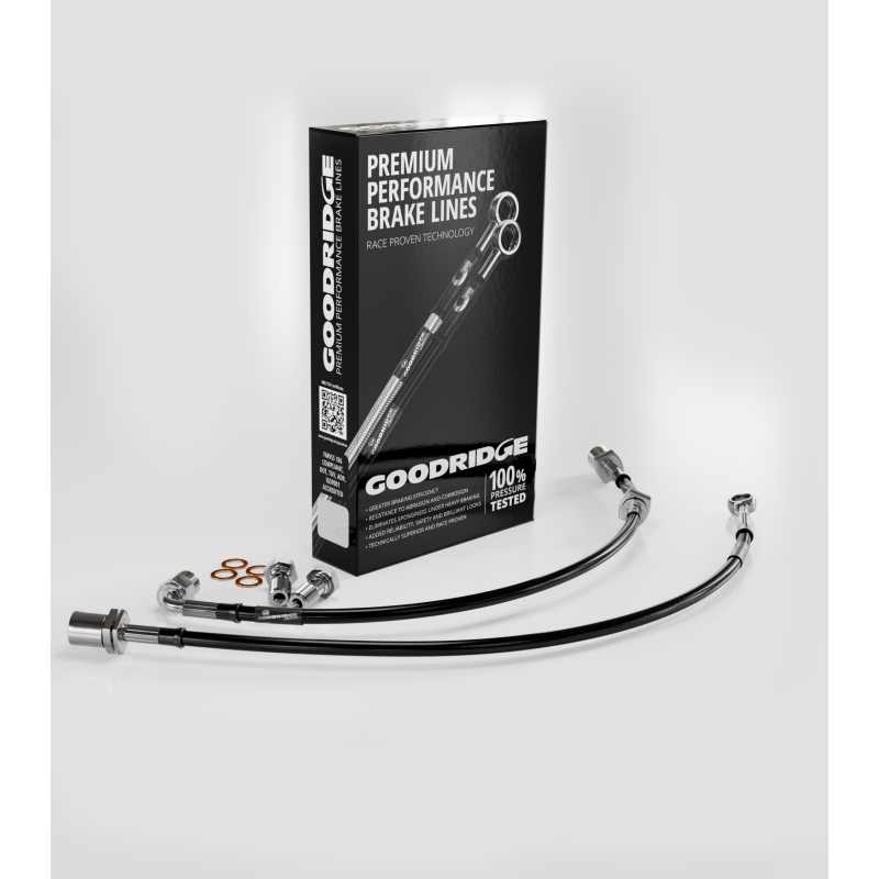 Corvette C5 Goodridge Stainless Steel Front Brake Lines 1997-2004