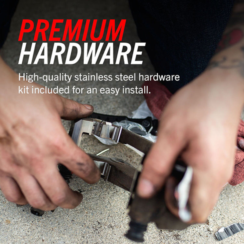 Corvette C6 Power Stop Front Z26 Extreme Street Brake Pads w/Hardware 2006-2013