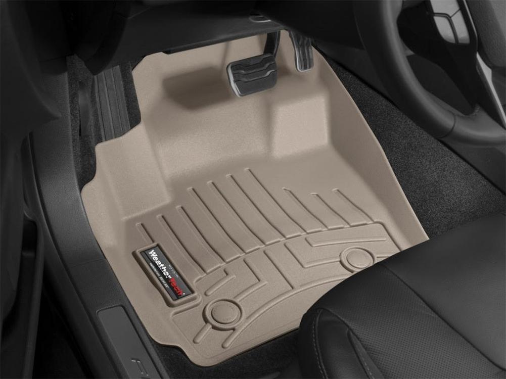 WeatherTech DigitalFit Front FloorLiner for Chevrolet Corvette and BMW 3 Series - Tan
