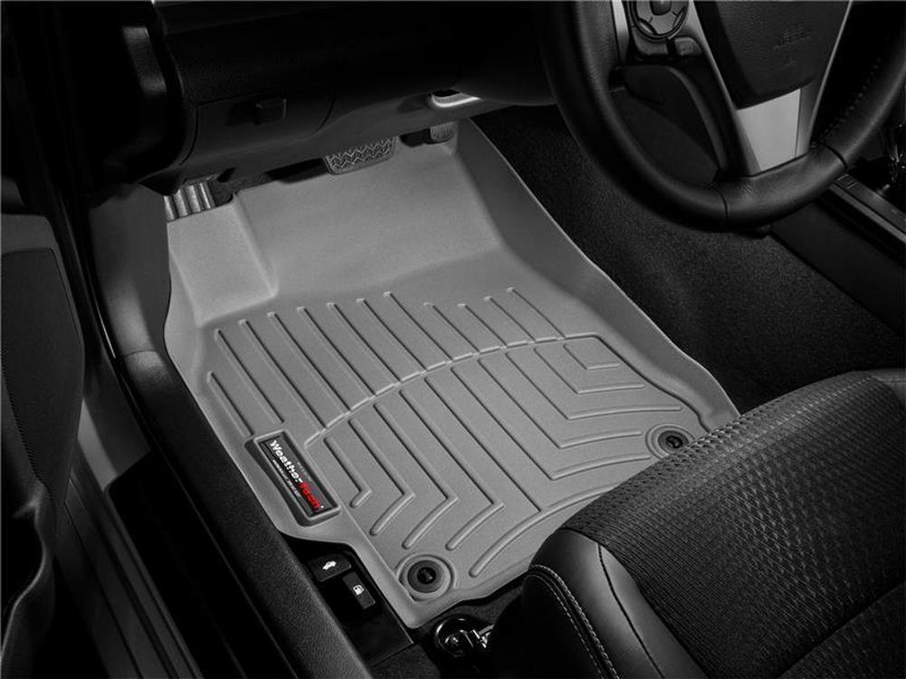 WeatherTech DigitalFit Front FloorLiner for Chevrolet Corvette (2014-2018) in Gray