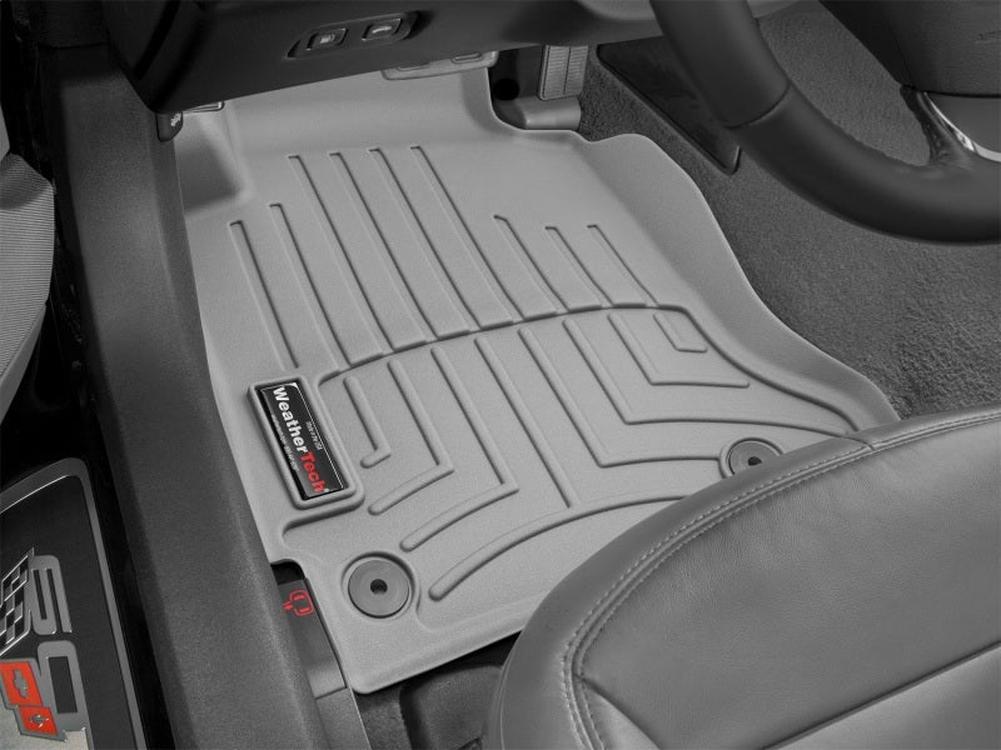 WeatherTech DigitalFit Front FloorLiner for 2010-2013 Chevrolet Corvette - Gray