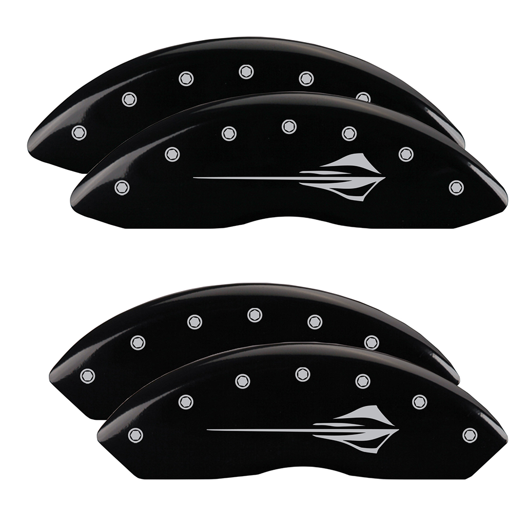 C8 Corvette Stingray Brake Caliper Cover Set with "Stingray Fish" Logo