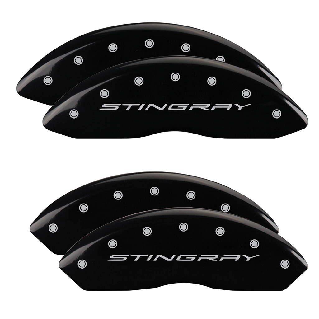 C8 Corvette Stingray Brake Caliper Cover Set with "Stingray" Script
