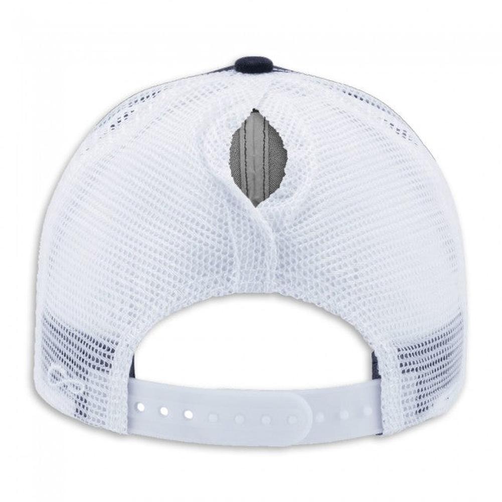 C8 Corvette Ladies Mesh Ponytail Hat : Red
