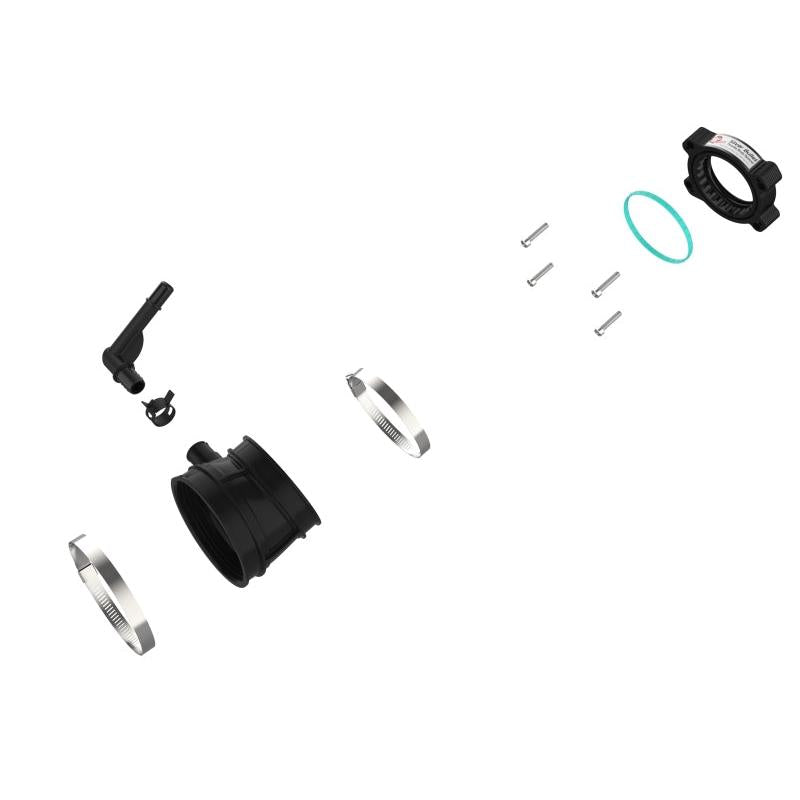 aFe 2020 Vette C8 Silver Bullet Aluminum Throttle Body Spacer / Works With Factory Intake Only - Blk