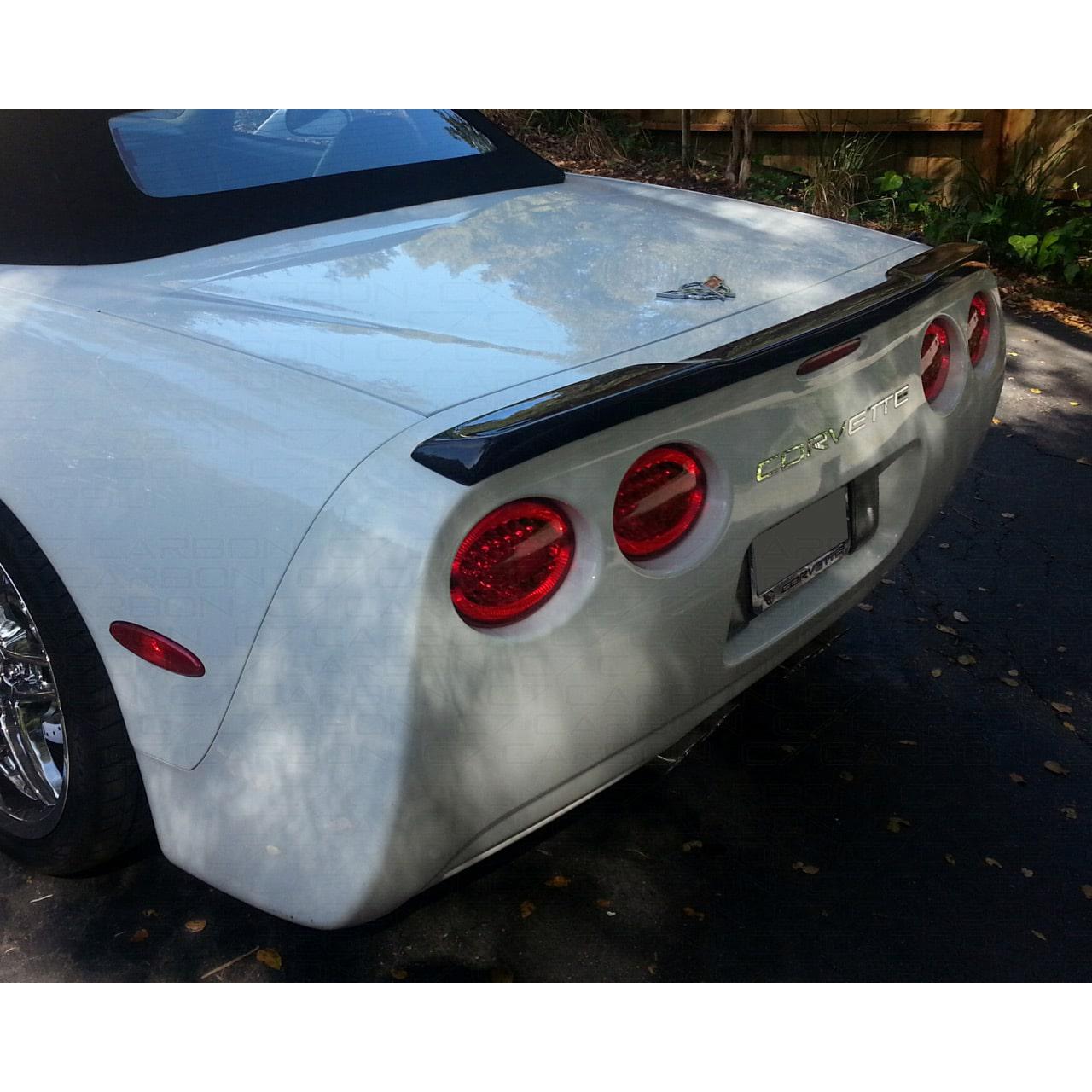 Corvette ZR1 Style Spoiler - Carbon Fiber : 1997-2004 C5, Z06