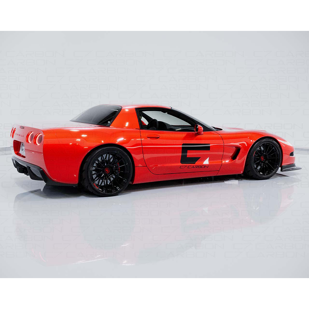 Corvette Race Edition Rear Diffuser - Gloss Black : C5 1997-2004