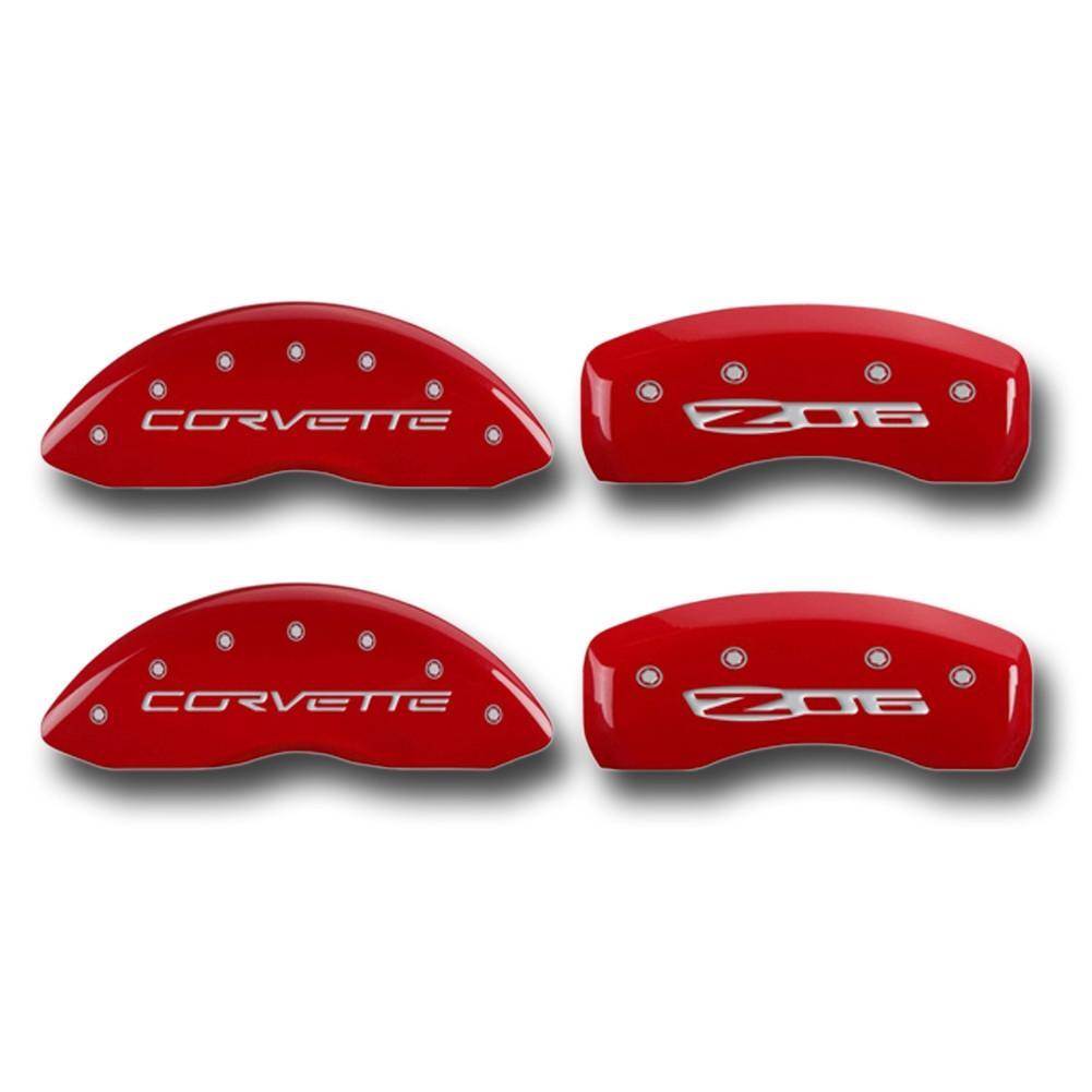 C6 Z06 Corvette Brake Caliper Cover Set (4) - Corvette/Z06 Look,Brakes