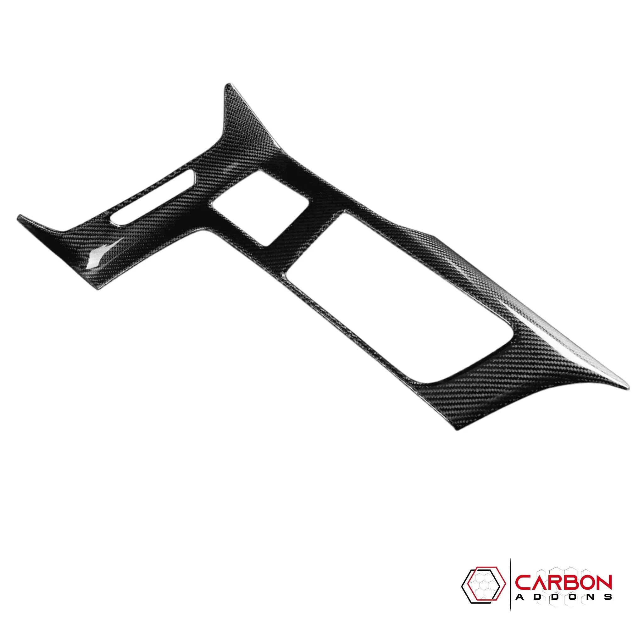 C7 Corvette 2014-2019 Carbon Fiber Center Console Cover - carbonaddons Carbon Fiber Parts, Accessories, Upgrades, Mods