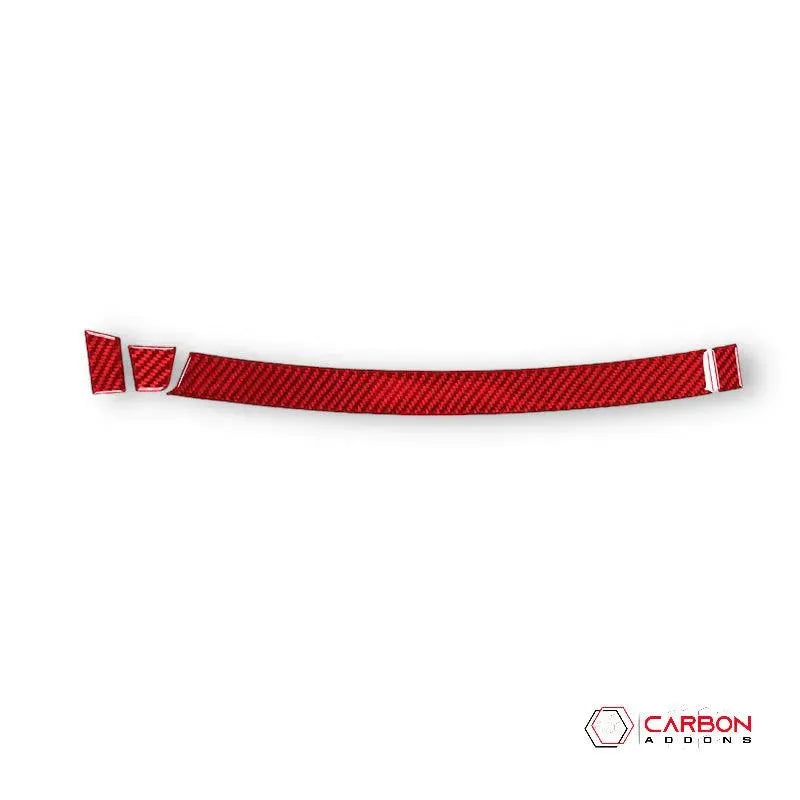 C7 Corvette 2014-2019 Carbon Fiber Glove Box Trim Overlay - carbonaddons Carbon Fiber Parts, Accessories, Upgrades, Mods