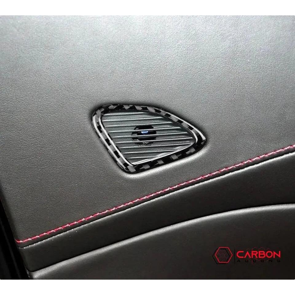 C7 Corvette 2014-2019 Door Panel Trim Carbon Fiber Overlay - carbonaddons Carbon Fiber Parts, Accessories, Upgrades, Mods