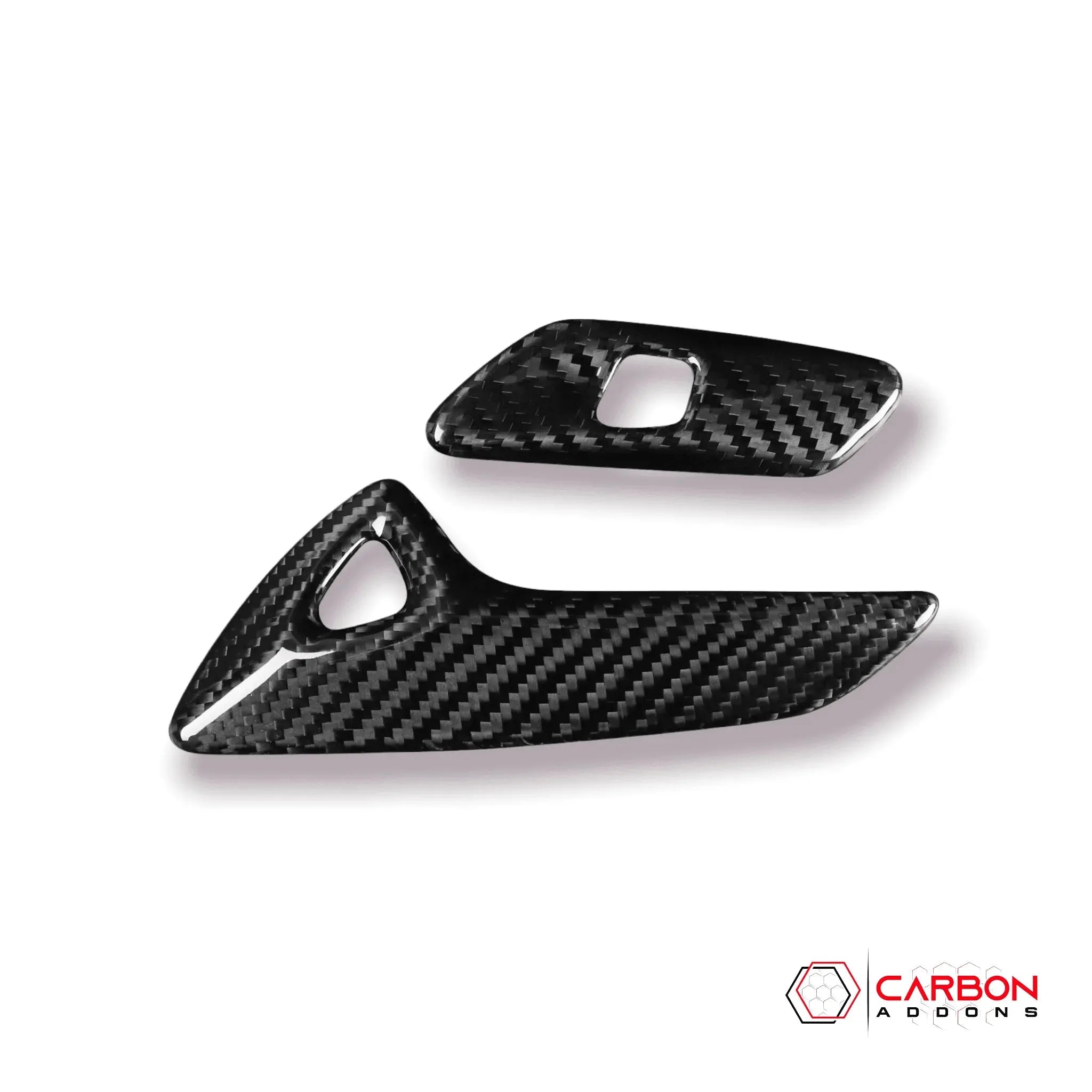 Carbon Fiber Door Handle Cover | C7 Corvette Stingray/Z06/Grand Sport 2014-2019 - carbonaddons Carbon Fiber Parts, Accessories, Upgrades, Mods
