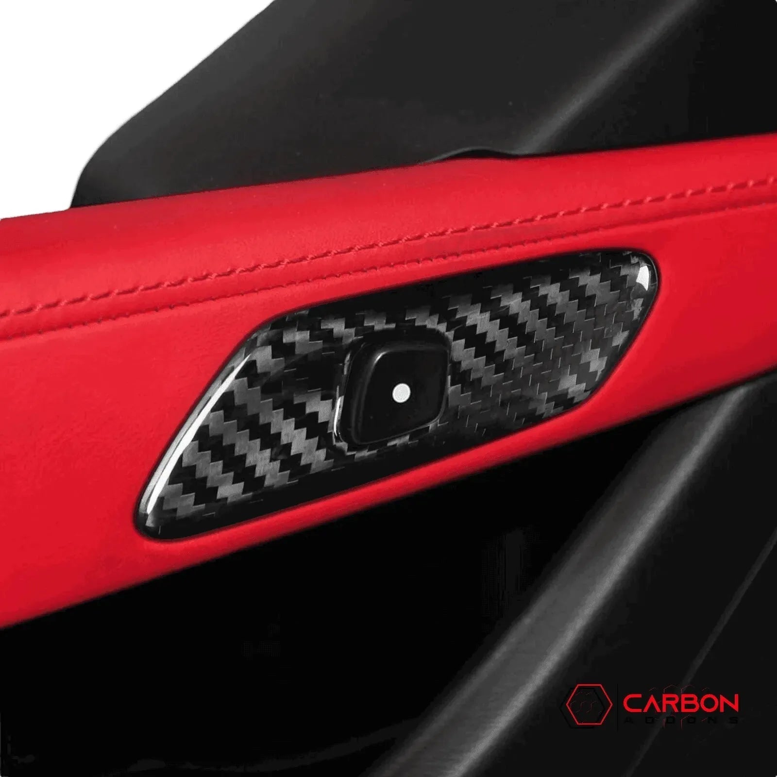 Carbon Fiber Door Handle Cover | C7 Corvette Stingray/Z06/Grand Sport 2014-2019 - carbonaddons Carbon Fiber Parts, Accessories, Upgrades, Mods