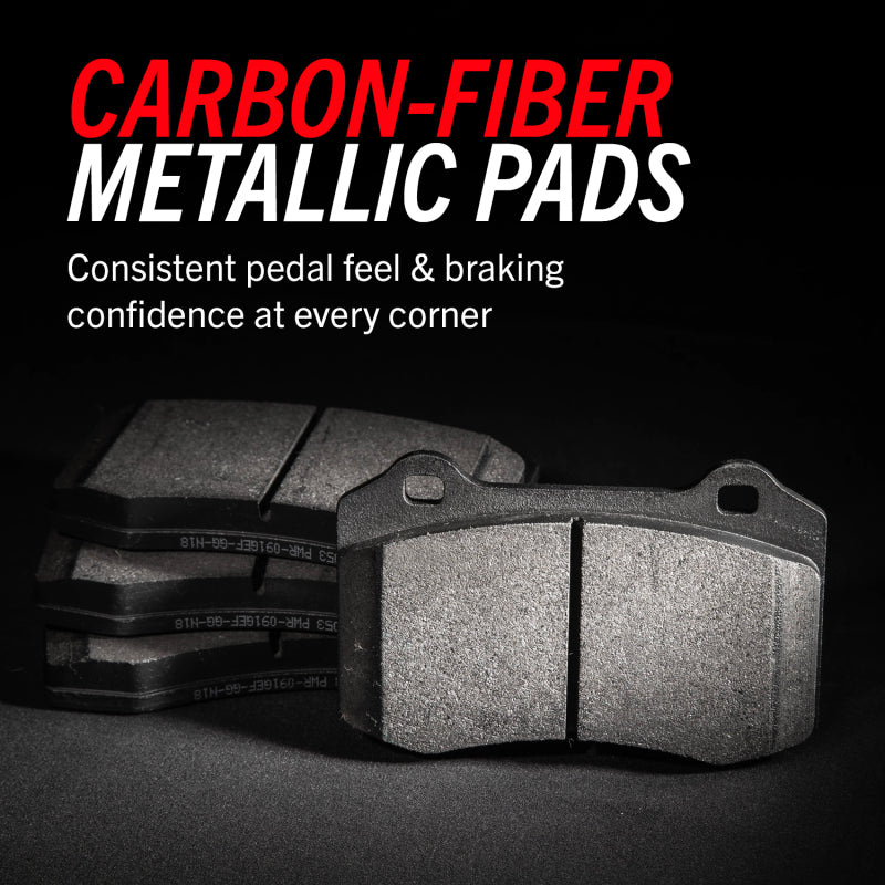 Corvette C6 Power Stop Rear Track Day Brake Pads 2006-2013