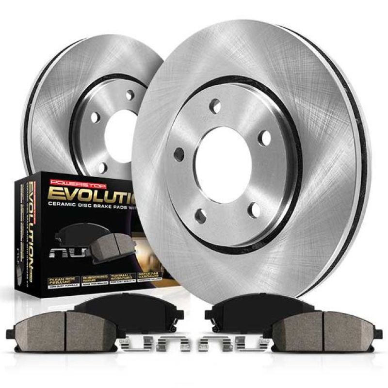 Corvette Power Stop Front Autospecialty Brake Kit 1963-1982