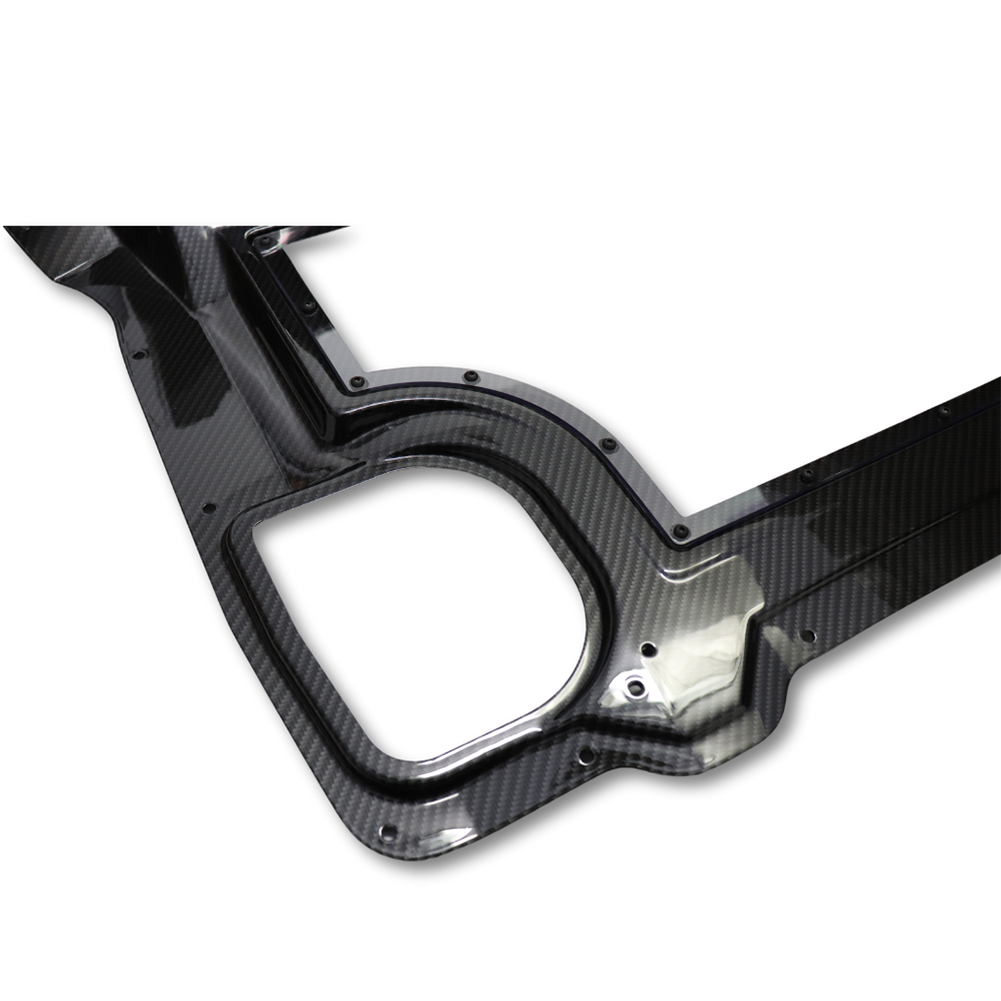 C8 Corvette HTC Engine Bay Cover W/ Clear Window - Color Matched : 2020-2025 C8