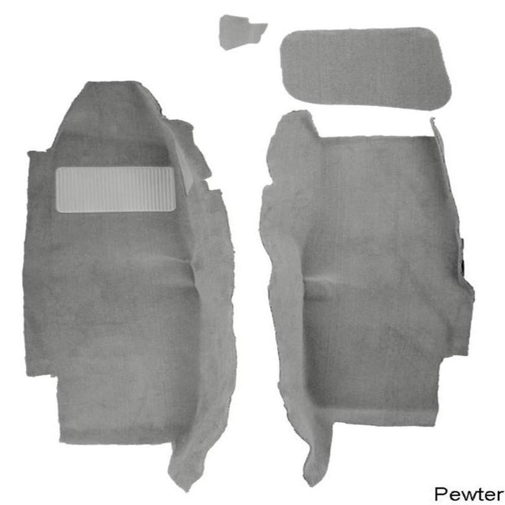 Corvette Carpet Kit Replacement for Coupe/Front Only - Black : 1997-2004 C5