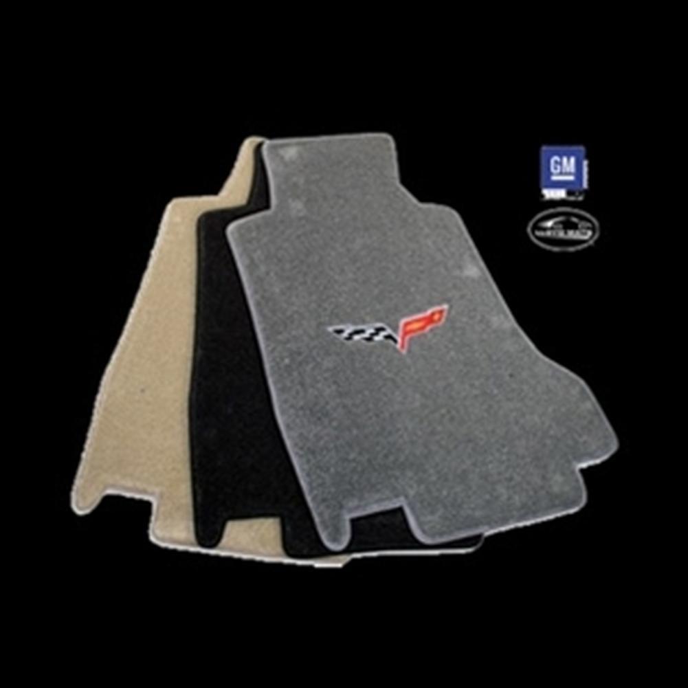 Corvette Lloyd Ultimat Floor Mats - C6 Emblem Only : 2005-2007 Early Post Style