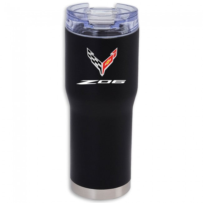 C8 Corvette Z06 20 oz. Vacuum Tumbler : Black