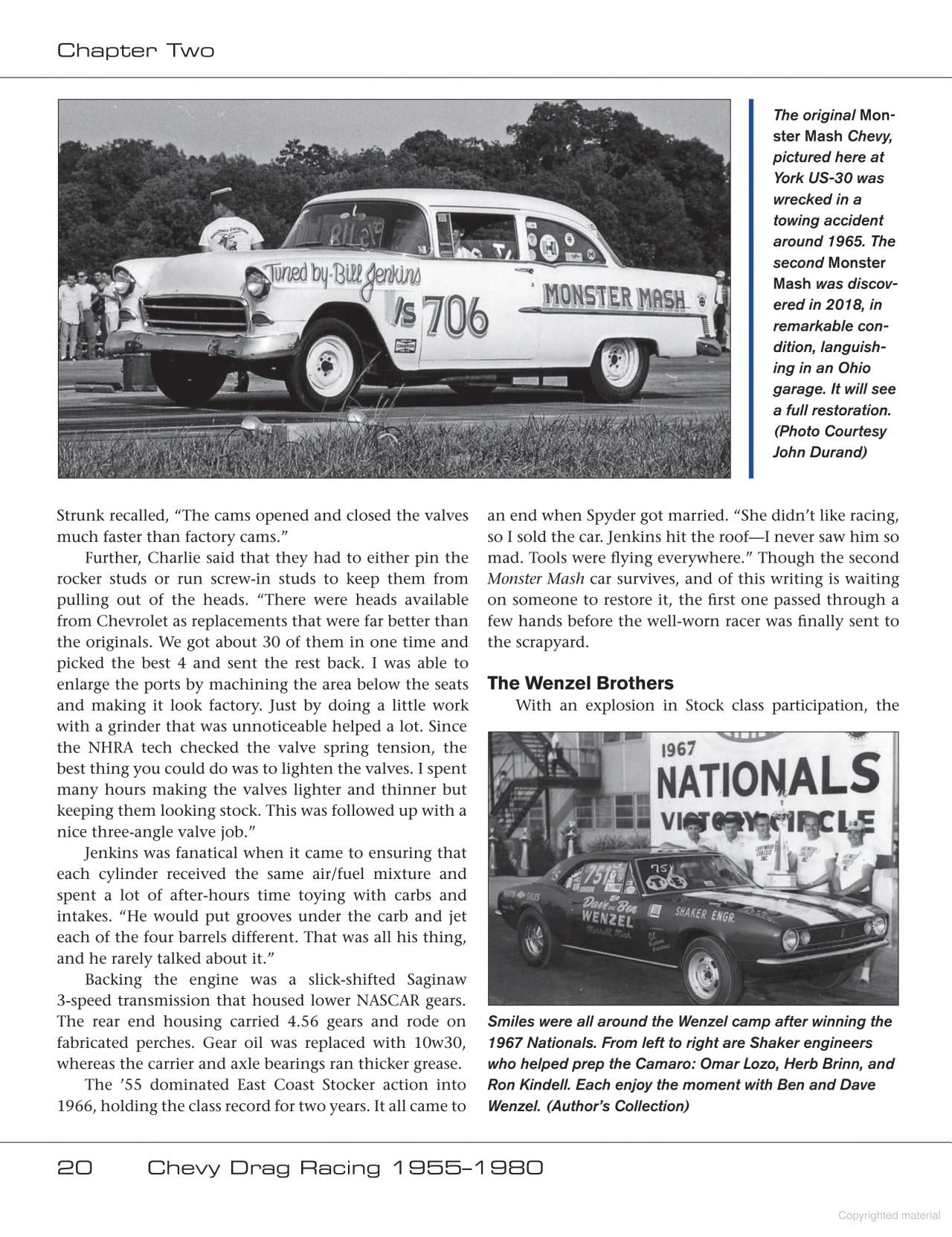 Chevy Drag Racing 1955-1980: A Celebration of Bowtie's Success at the Drag Strip Book