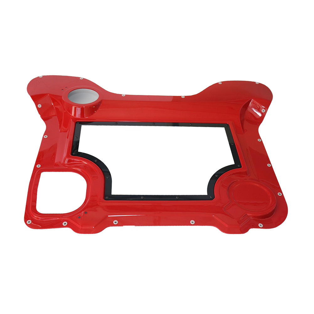 C8 Corvette HTC Engine Bay Cover W/ Clear Window - Color Matched : 2020-2025 C8